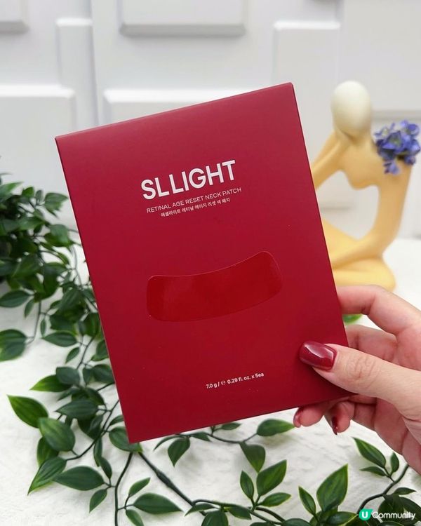 一次見效 ♥ 減淡頸紋法寶！►韓國SL LIGHT【A醛逆齡袪頸紋膜】