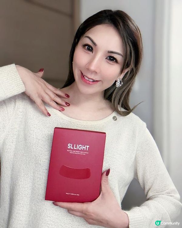 一次見效 ♥ 減淡頸紋法寶！►韓國SL LIGHT【A醛逆齡袪頸紋膜】