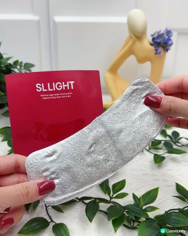 一次見效 ♥ 減淡頸紋法寶！►韓國SL LIGHT【A醛逆齡袪頸紋膜】
