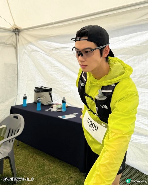 臉蛋天才車銀優24度高溫參加11km越野跑🏃高顏值似拍寫真😍小紅書網友撞樣意外爆紅⁉️