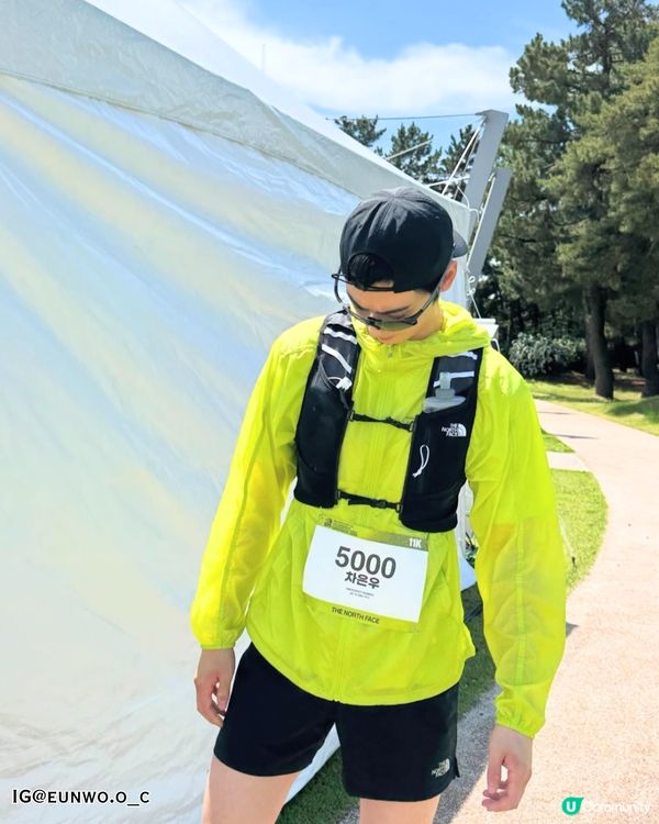 臉蛋天才車銀優24度高溫參加11km越野跑🏃高顏值似拍寫真😍小紅書網友撞樣意外爆紅⁉️