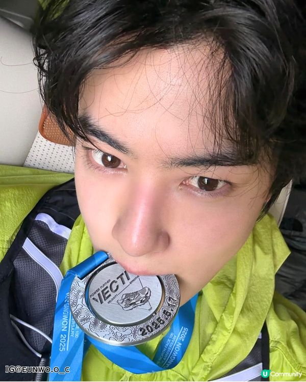 臉蛋天才車銀優24度高溫參加11km越野跑🏃高顏值似拍寫真😍小紅書網友撞樣意外爆紅⁉️