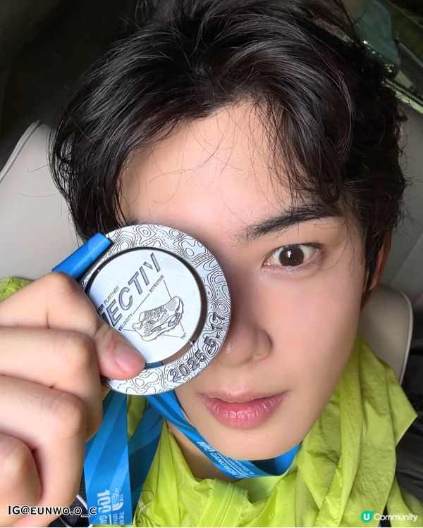 臉蛋天才車銀優24度高溫參加11km越野跑🏃高顏值似拍寫真😍小紅書網友撞樣意外爆紅⁉️