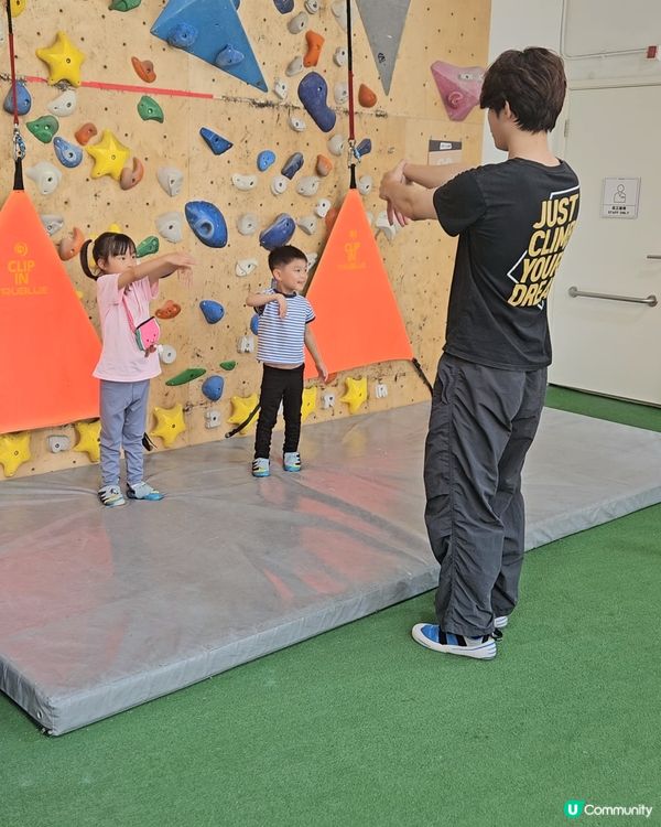 4歲仔女攀石挑戰💪🏻  屯門店試玩優惠！
