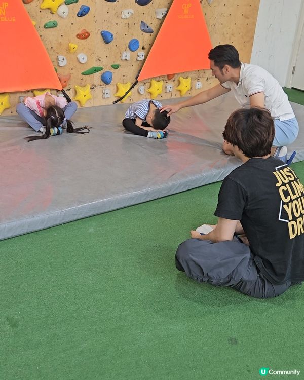 4歲仔女攀石挑戰💪🏻  屯門店試玩優惠！