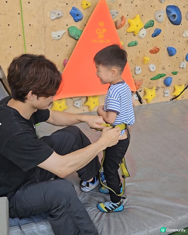 4歲仔女攀石挑戰💪🏻  屯門店試玩優惠！