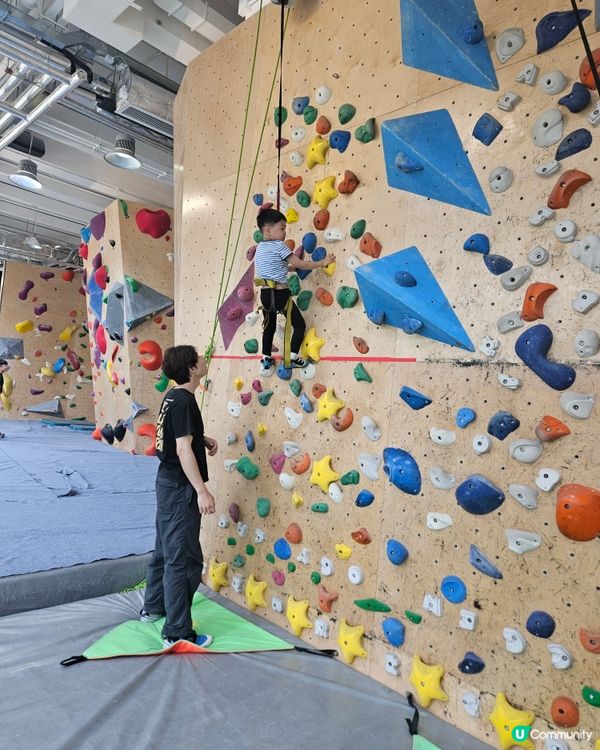 4歲仔女攀石挑戰💪🏻  屯門店試玩優惠！