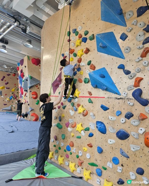 4歲仔女攀石挑戰💪🏻  屯門店試玩優惠！