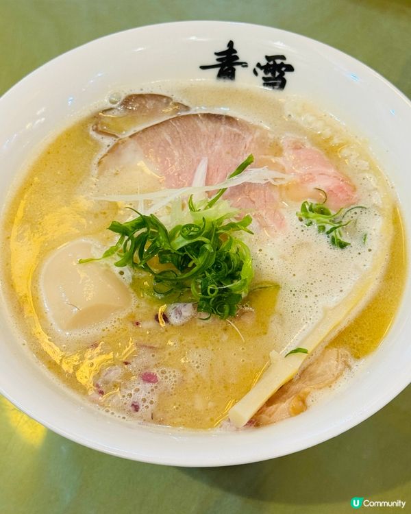 天后·紅白濃湯拉麵🍜