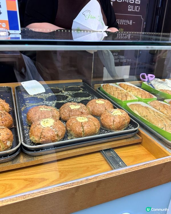 📍韓國江陵旅行中央市場「必食人氣蒜蓉包」🧄🍞