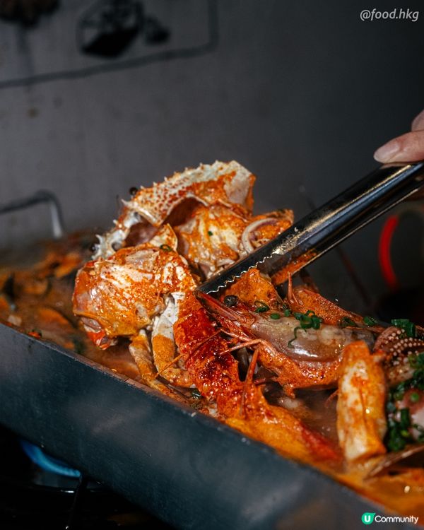 【尖沙咀震撼級韓食】50cm海鮮巨鍋+爆汁炸雞！