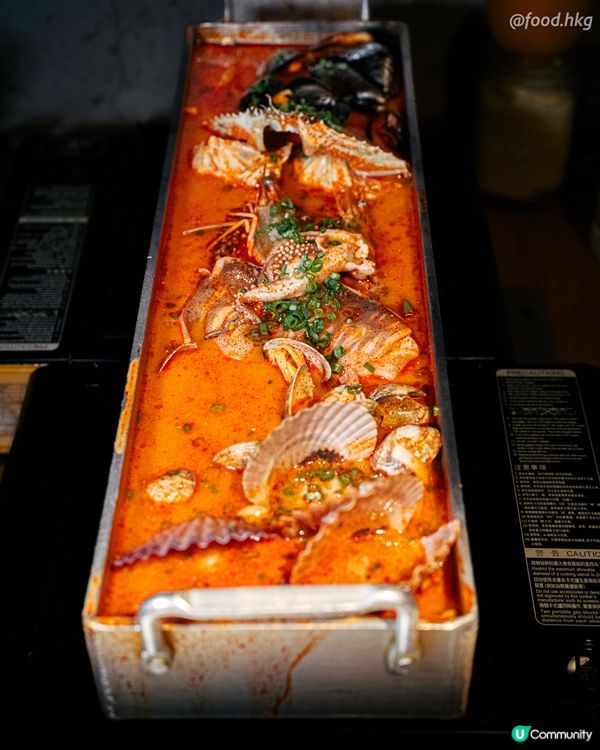 【尖沙咀震撼級韓食】50cm海鮮巨鍋+爆汁炸雞！