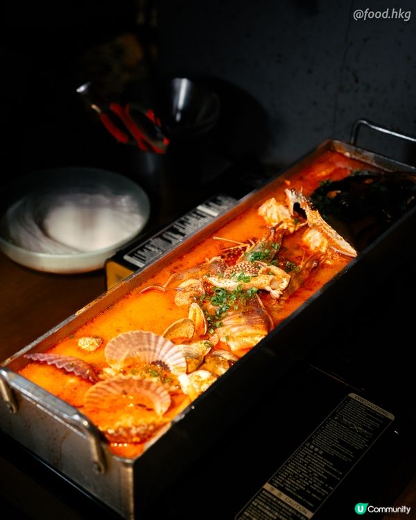 【尖沙咀震撼級韓食】50cm海鮮巨鍋+爆汁炸雞！