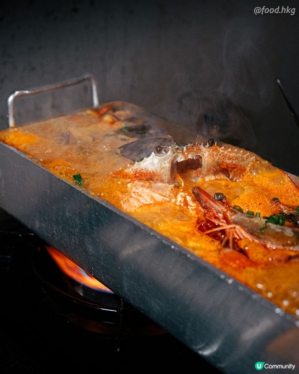 【尖沙咀震撼級韓食】50cm海鮮巨鍋+爆汁炸雞！
