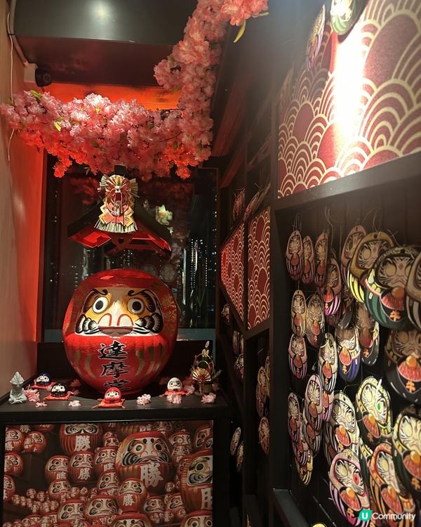  旺角新開達摩主題日本餐廳🏮