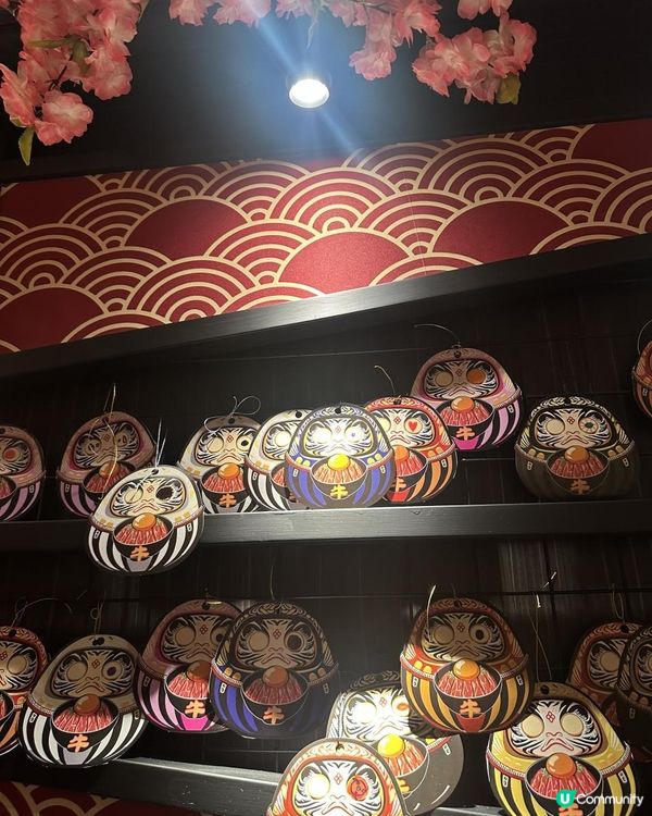  旺角新開達摩主題日本餐廳🏮