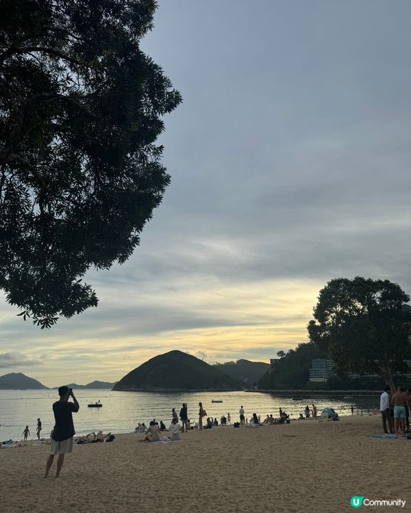 放鬆心情必去！淺水灣沙灘一日遊同夕陽美景分享