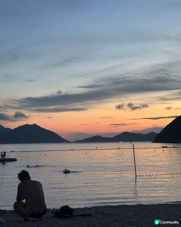 放鬆心情必去！淺水灣沙灘一日遊同夕陽美景分享