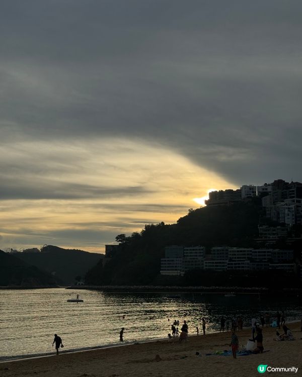 放鬆心情必去！淺水灣沙灘一日遊同夕陽美景分享