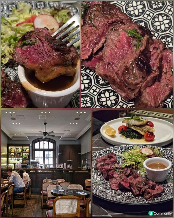 隱藏於大館中嘅典雅法式餐館