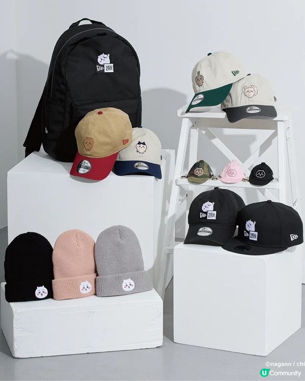 NEW ERA聯乘CHIIKAWA限量系列登場🎉13款潮帽飾品預約開搶🛒
