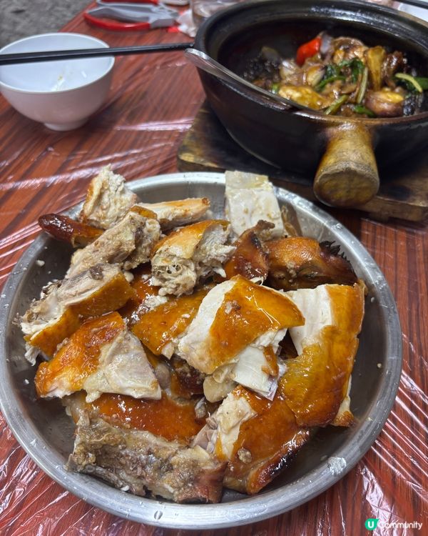 😍元朗必食燒炭火靚雞🐓 慢功出細貨皮脆肉嫰係基本🤤