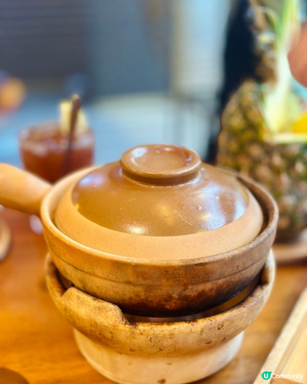 🔥海南雞飯椰子雞鍋，火焰香氣醉人！🤤
