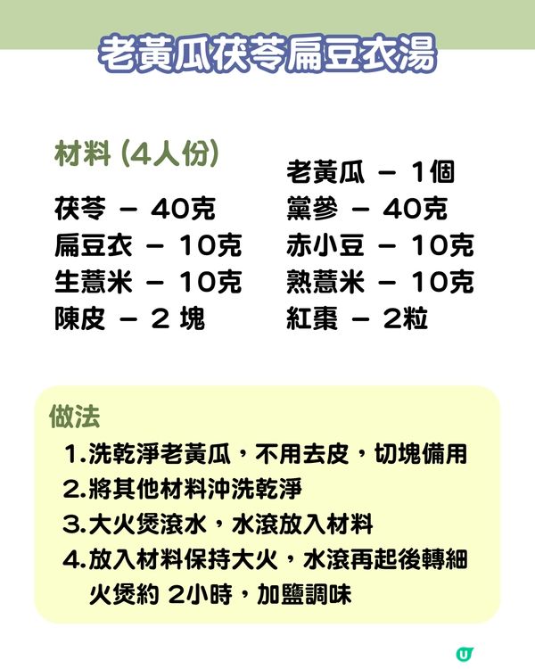 6款健脾袪濕湯水食譜：輕鬆利水、告別疲勞！