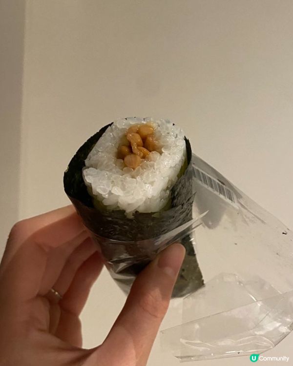 🇯日本便利店小確幸❤️低溫熟成納豆紫菜飯卷！意外咁好食！