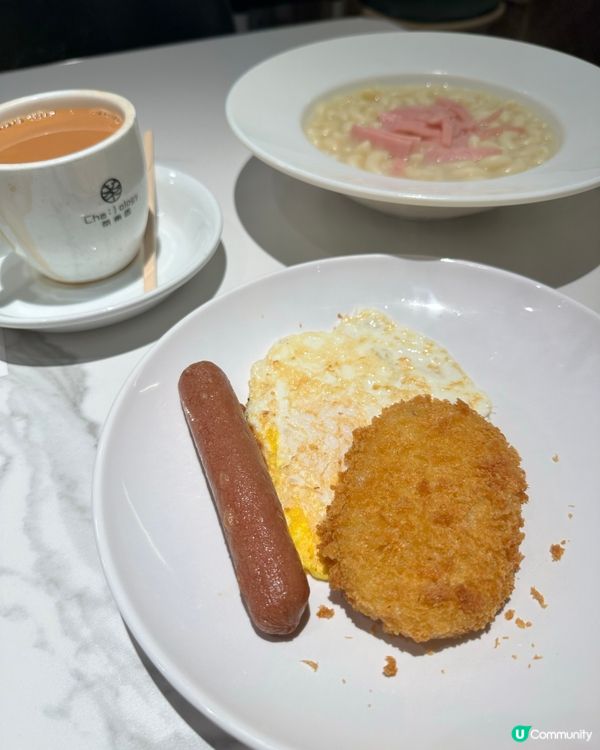 黃竹坑食早餐😋