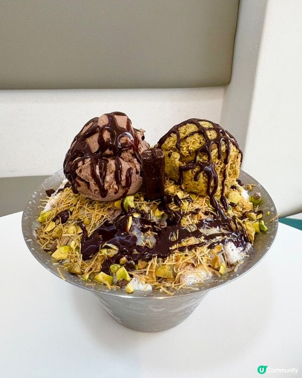 🇰🇷韓國咖啡廳küun超特色迪拜朱古力刨冰推薦🍧