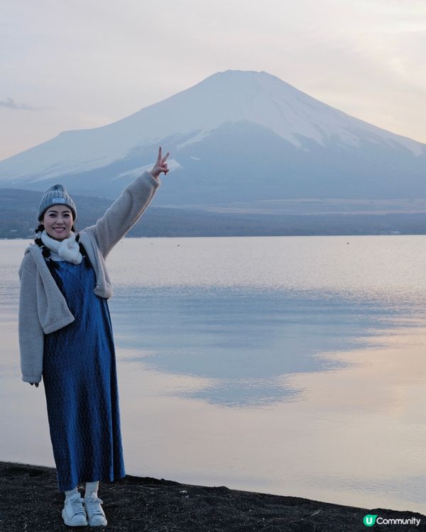 2025親子自駕遊｜富士山日落美景😍 山中湖打卡聖地📸