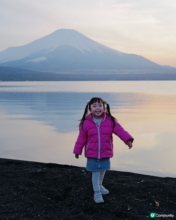 2025親子自駕遊｜富士山日落美景😍 山中湖打卡聖地📸