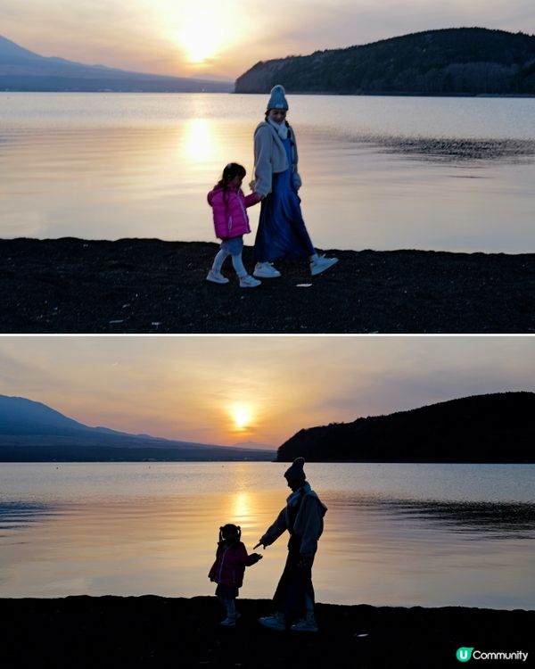 2025親子自駕遊｜富士山日落美景😍 山中湖打卡聖地📸