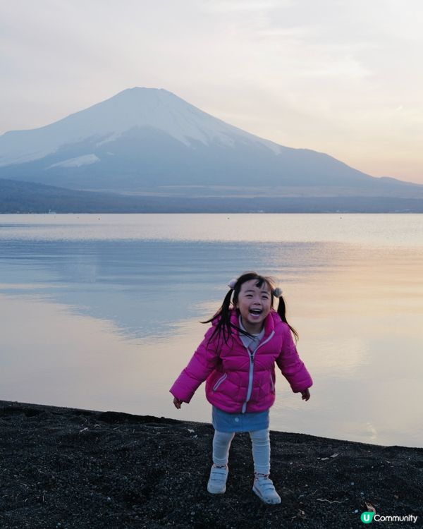 2025親子自駕遊｜富士山日落美景😍 山中湖打卡聖地📸