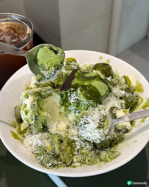 🇰🇷韓國蠶室咖啡店分享～超好食抹茶刨冰💚