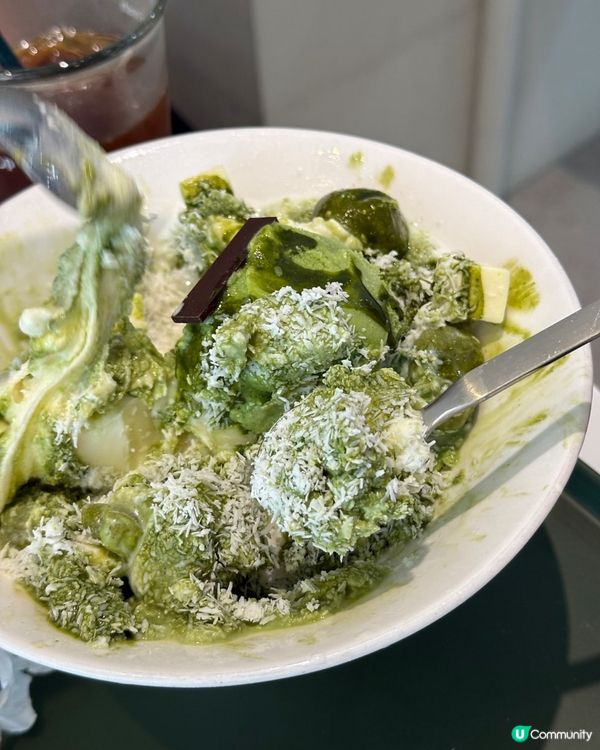 🇰🇷韓國蠶室咖啡店分享～超好食抹茶刨冰💚