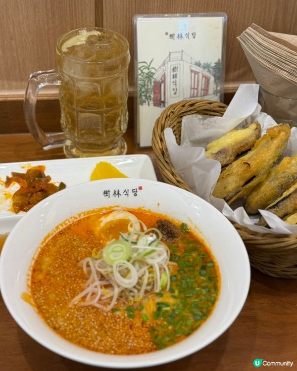 🇰🇷 弘大一人食麵都無壓力🍜 中式麵店「樹林食堂」