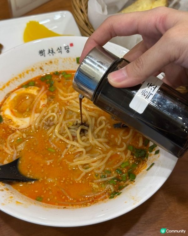 🇰🇷 弘大一人食麵都無壓力🍜 中式麵店「樹林食堂」
