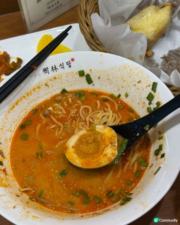 🇰🇷 弘大一人食麵都無壓力🍜 中式麵店「樹林食堂」