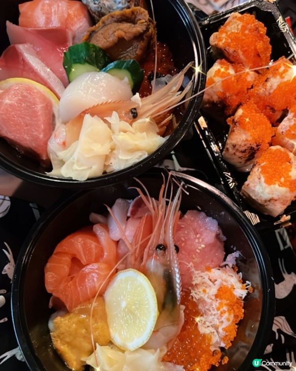 尖沙咀丼燃食堂🤤🤤滿瀉新鮮海鮮，大滿足！🔥🔥