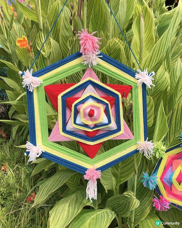 非遺課堂 | 繞線編織｢曼達拉｣,與孩子一起做思維瑜伽