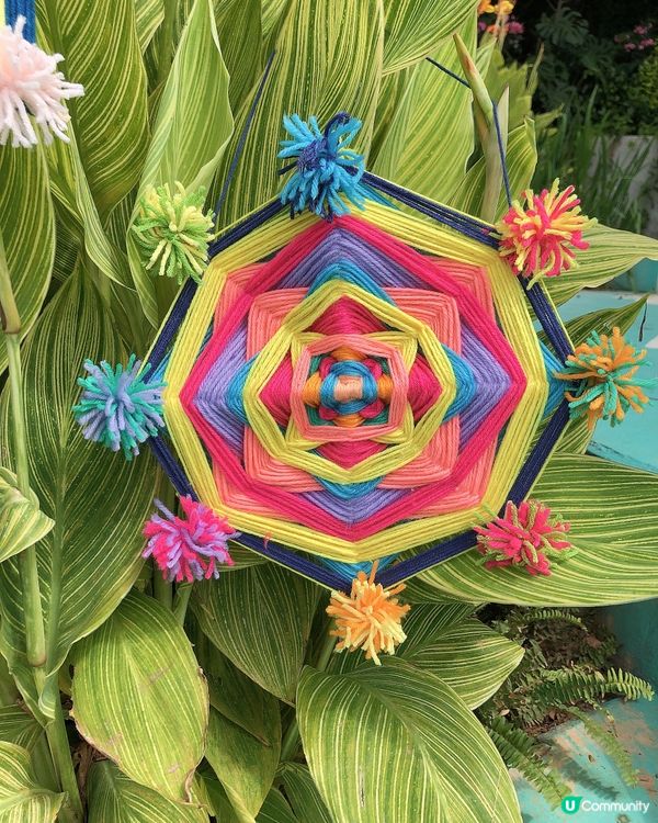 非遺課堂 | 繞線編織｢曼達拉｣,與孩子一起做思維瑜伽