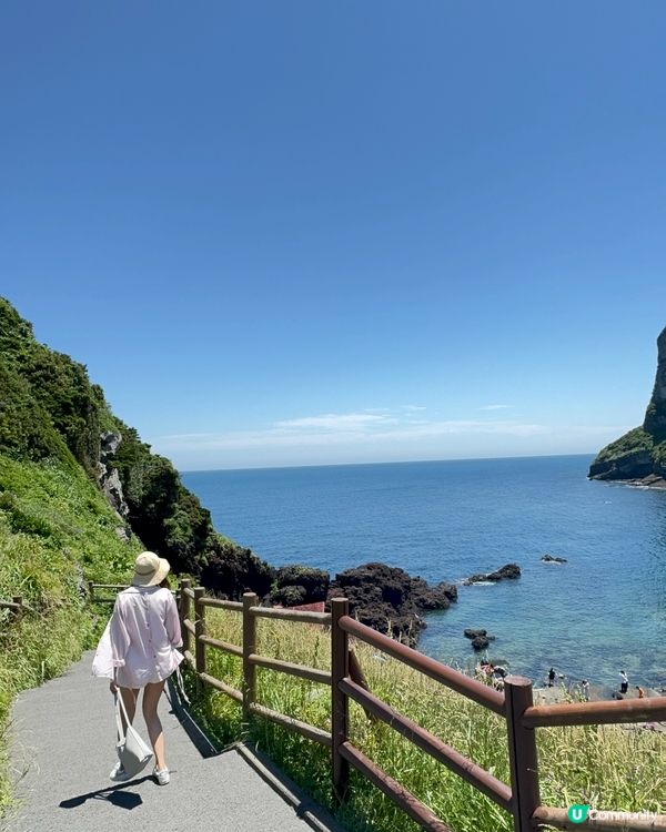 [濟洲] 超靚大自然海景，行15分鐘容易打卡⛰️