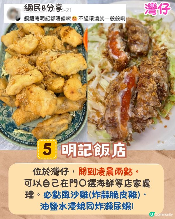 張敬軒求推薦宵夜美食😋網民大推10間餐廳🔥太安樓名物魚蛋/太子滷水車仔麵/佐敦椰子雞鍋❗