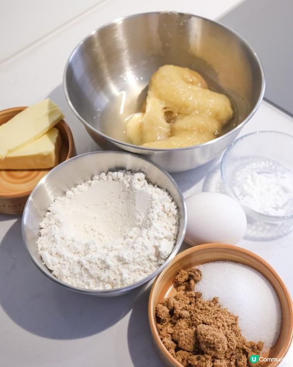 濕潤又香濃嘅香蕉蛋糕🍌