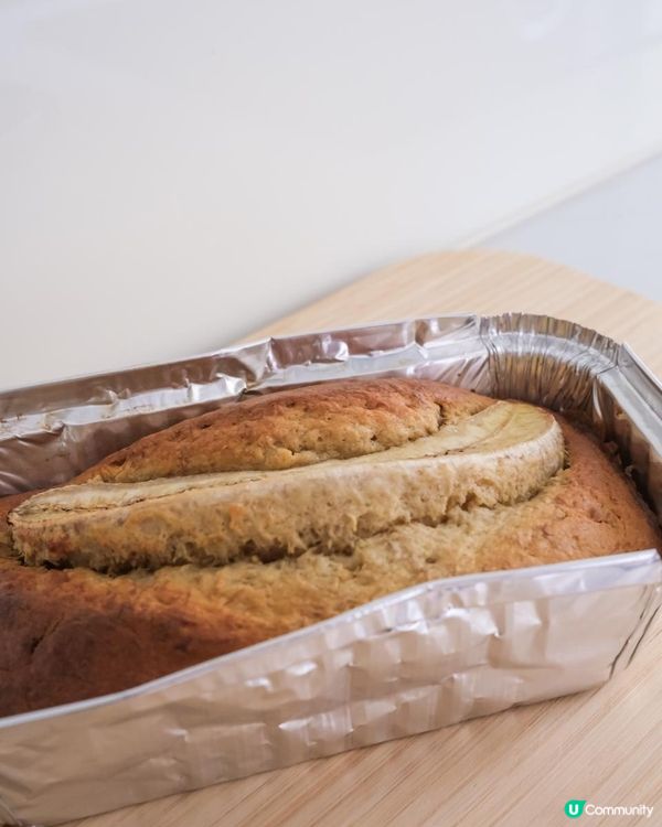 濕潤又香濃嘅香蕉蛋糕🍌