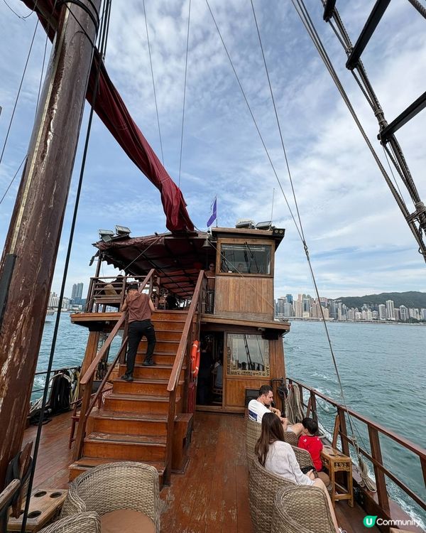 暢遊維多利亞港香港張保仔號點心航遊399元