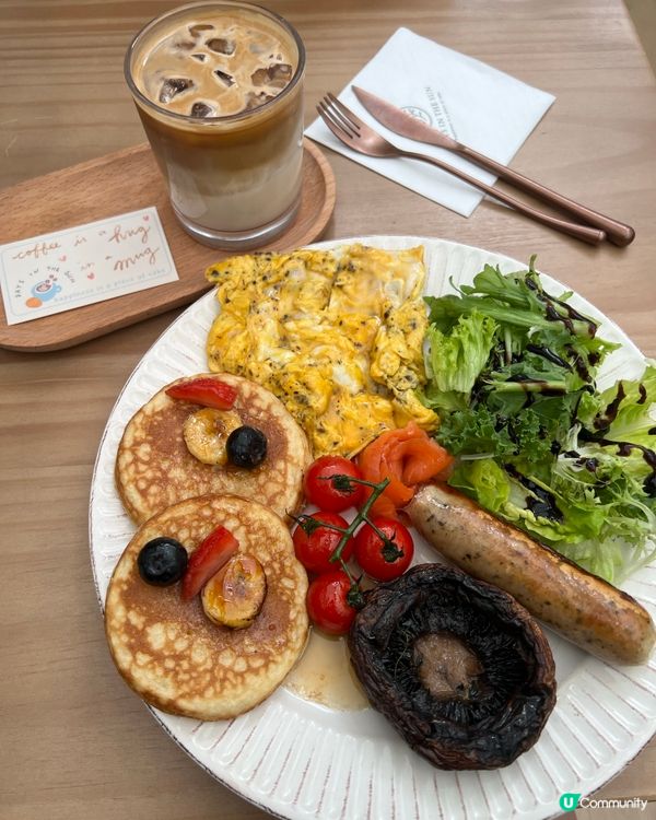 元朗花系Cafe！黑松露炒蛋全日早餐超療癒🌸打卡必去！