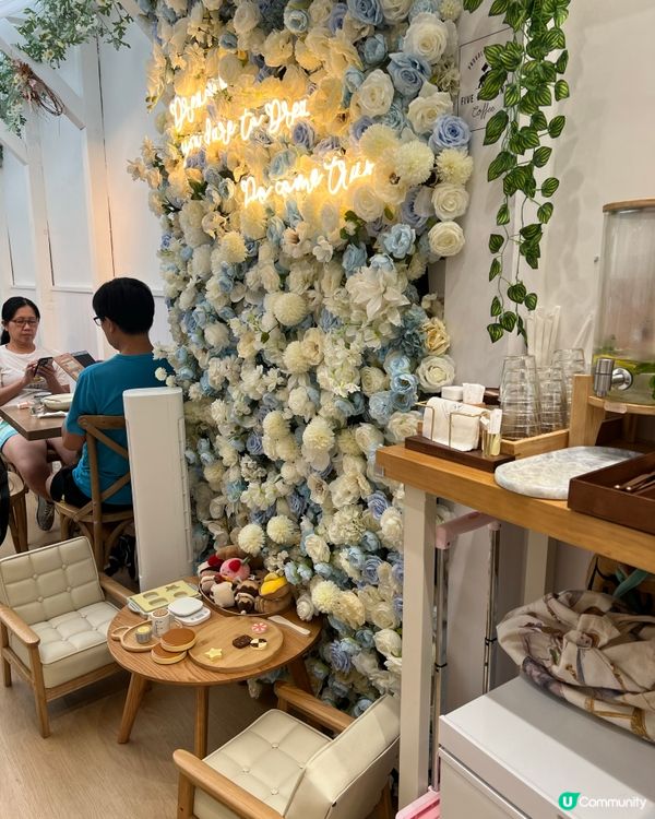 元朗花系Cafe！黑松露炒蛋全日早餐超療癒🌸打卡必去！